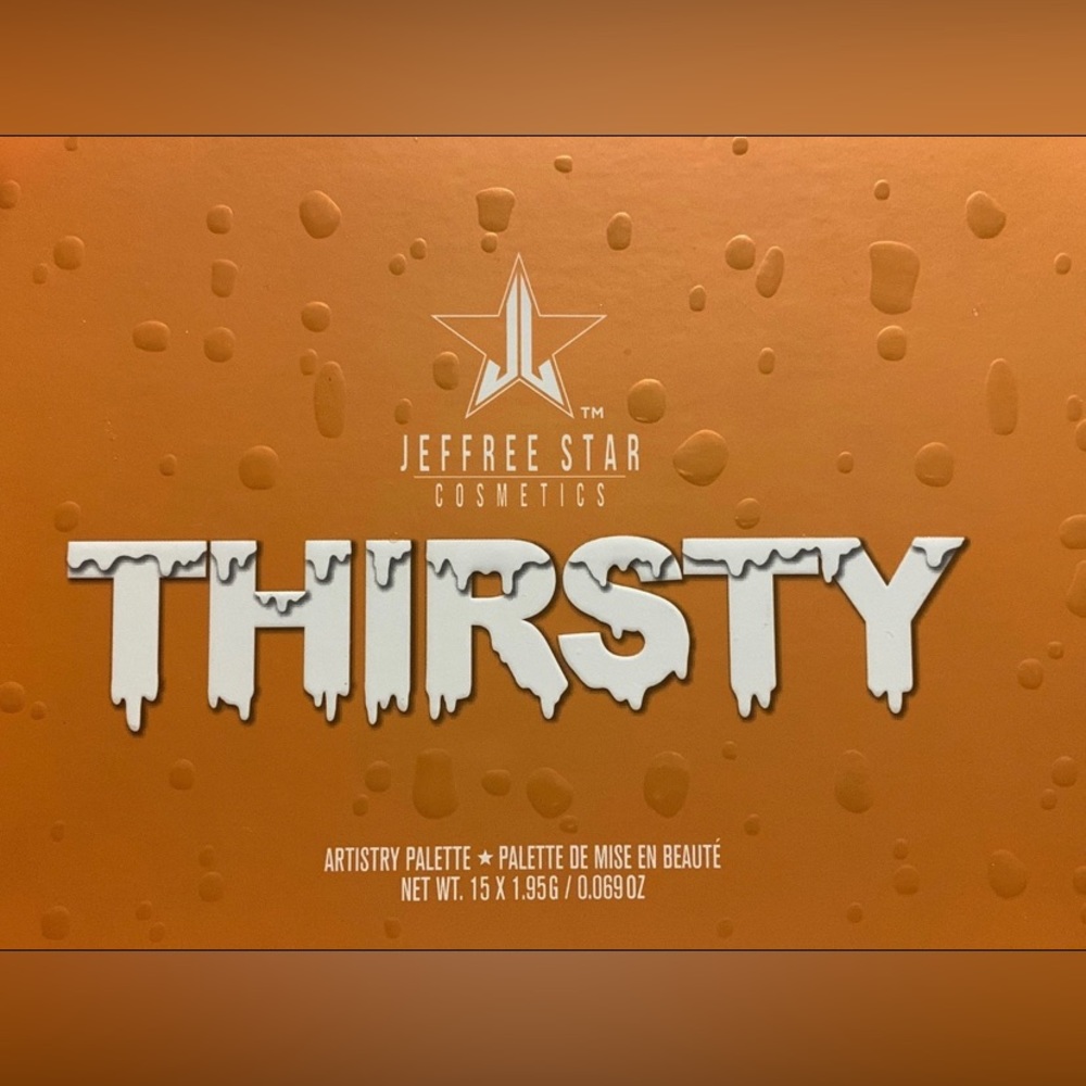 New!! JEFFREE STAR THIRSTY PALETTE